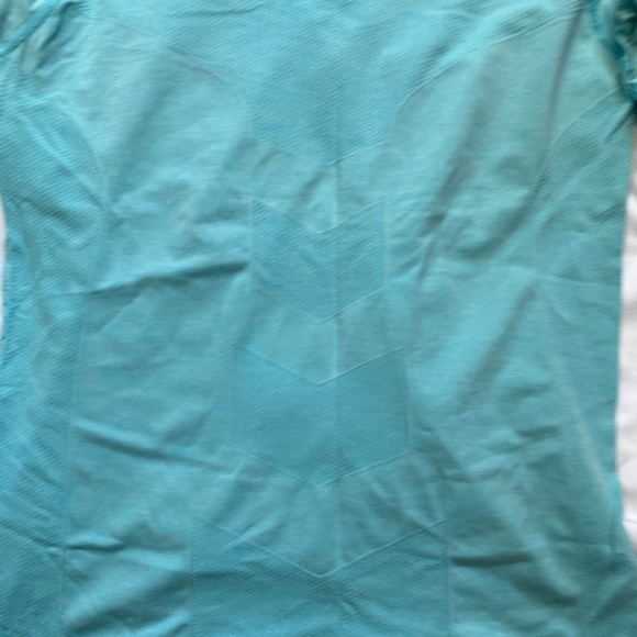 Men’s Teal Alphalete Long Sleeve Workout Shirt Size Large - Picture 5 of 5